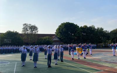 Upacara HUT ke-80 Kemerdekaan Republik Indonesia di SMAN 5 Purwokerto Berlangsung Khidmat