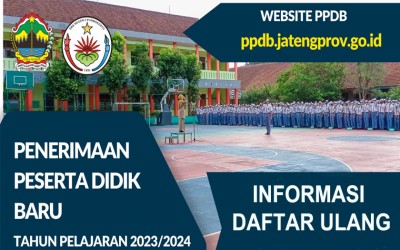 PENGUMUMAN PPDB 2023 DAN DAFTAR ULANG